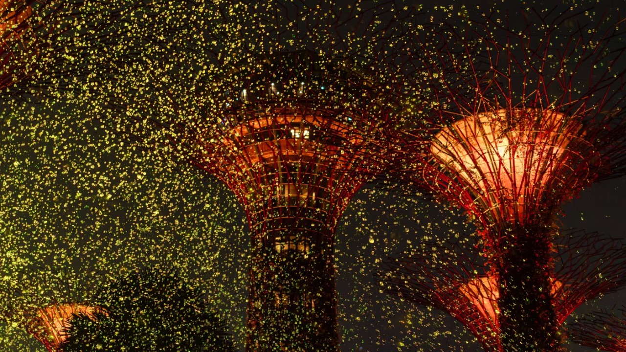  spark on gardens by the bay